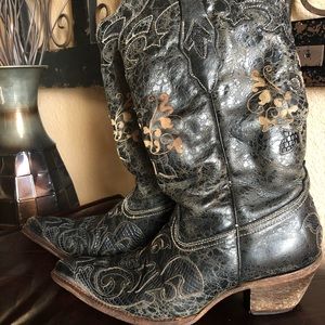 Genuine Lizard Corral Vintage Boots